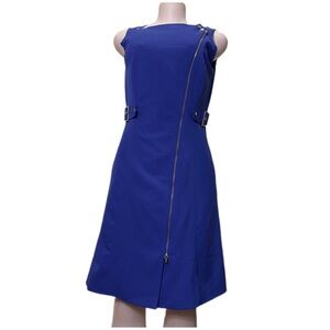 NWOT Elegant Blue Sleeveless Dress